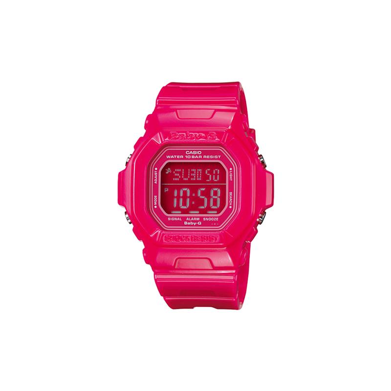 Casio CASIOBABY-G series, fashionable and simple military style, quartz movement, resin strap, Japanese and Korean watch, women s watch, BG-5601-4D розовый
Casio CASIOBABY-G series, fashionable and simple military style, quartz movement, resin strap, Japanese and Korean watch, women s watch, BG-5601-4D розовый
