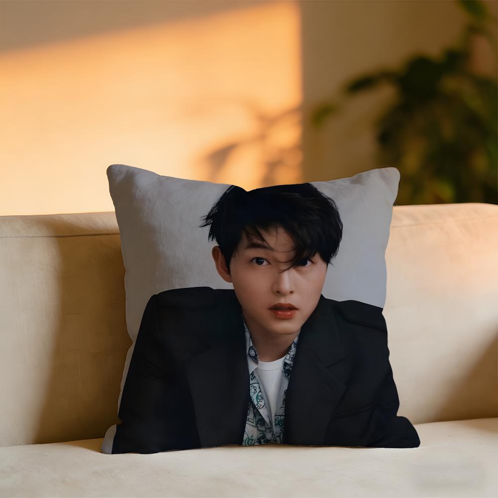 Song Joongki Cushion Cover Cozy Velvet Throw PillowSoft Warm Cushion For Sofa Bed 30x30 cm
Song Joongki Cushion Cover Cozy Velvet Throw PillowSoft Warm Cushion For Sofa Bed 30x30 cm