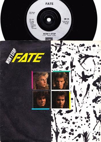 7-дюймовая пластинка FATE Wont Stop EM25 EMI 1986 UK Rock Б/у
7-дюймовая пластинка FATE Wont Stop EM25 EMI 1986 UK Rock Б/у