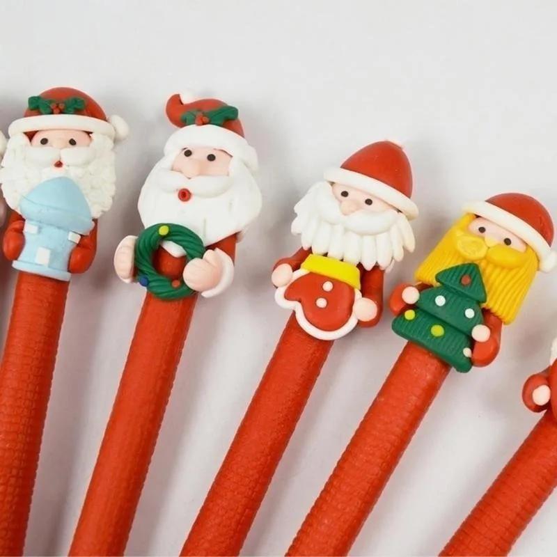 2PC Cute Christmas Santa Snowman Resin Ballpoint Pens for Kids Xmas Gifts Gel Pens for School
2PC Cute Christmas Santa Snowman Resin Ballpoint Pens for Kids Xmas Gifts Gel Pens for School