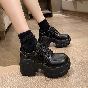 Women s Spring New Thick soled Height Increasing Wear resistant Women s Shoes Simple Comfortabl Versatile Single Shoes 40 матовий чорний колір
Women s Spring New Thick soled Height Increasing Wear resistant Women s Shoes Simple Comfortabl Versatile Single Shoes 40 матовий чорний колір