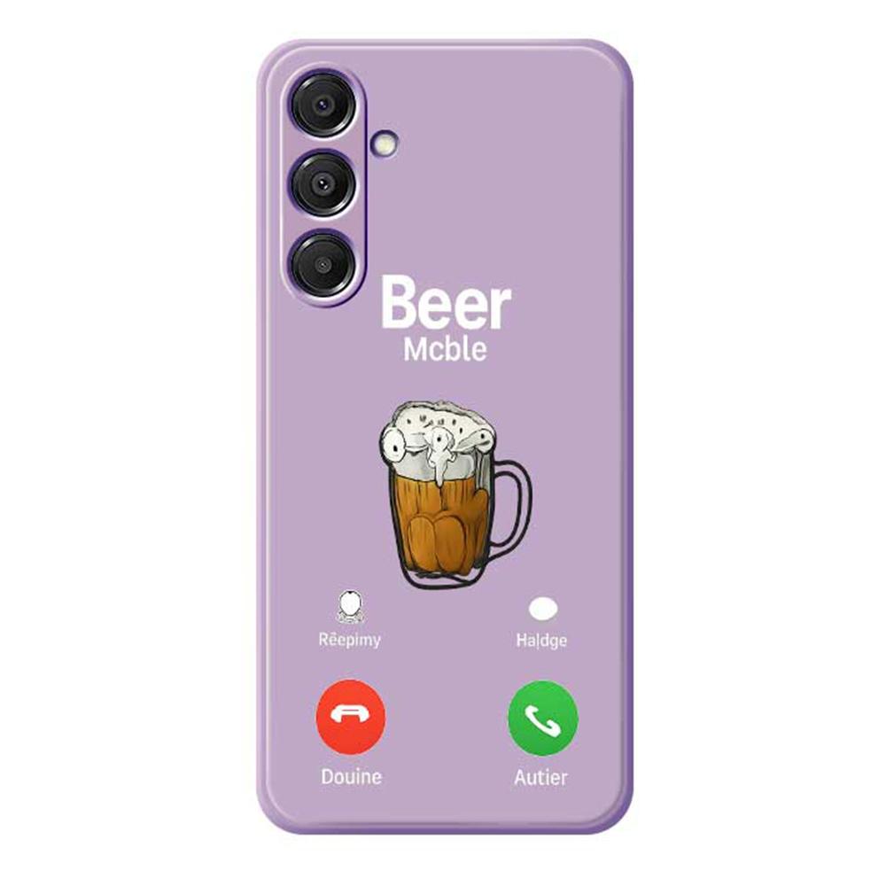 For Samsung Galaxy A16 5G/4G Case Beer Pattern Printing Straight Edge TPU Phone Back Cover Purple
For Samsung Galaxy A16 5G/4G Case Beer Pattern Printing Straight Edge TPU Phone Back Cover Purple