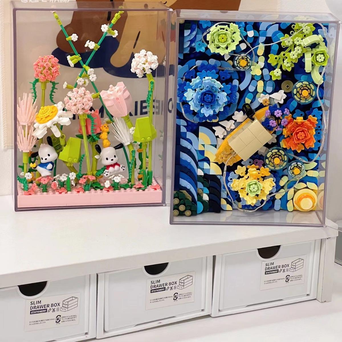 Compatible Lego Girls Starry Sky Flower Building Blocks - Acrylic Children s Toy Set
Compatible Lego Girls Starry Sky Flower Building Blocks - Acrylic Children s Toy Set
