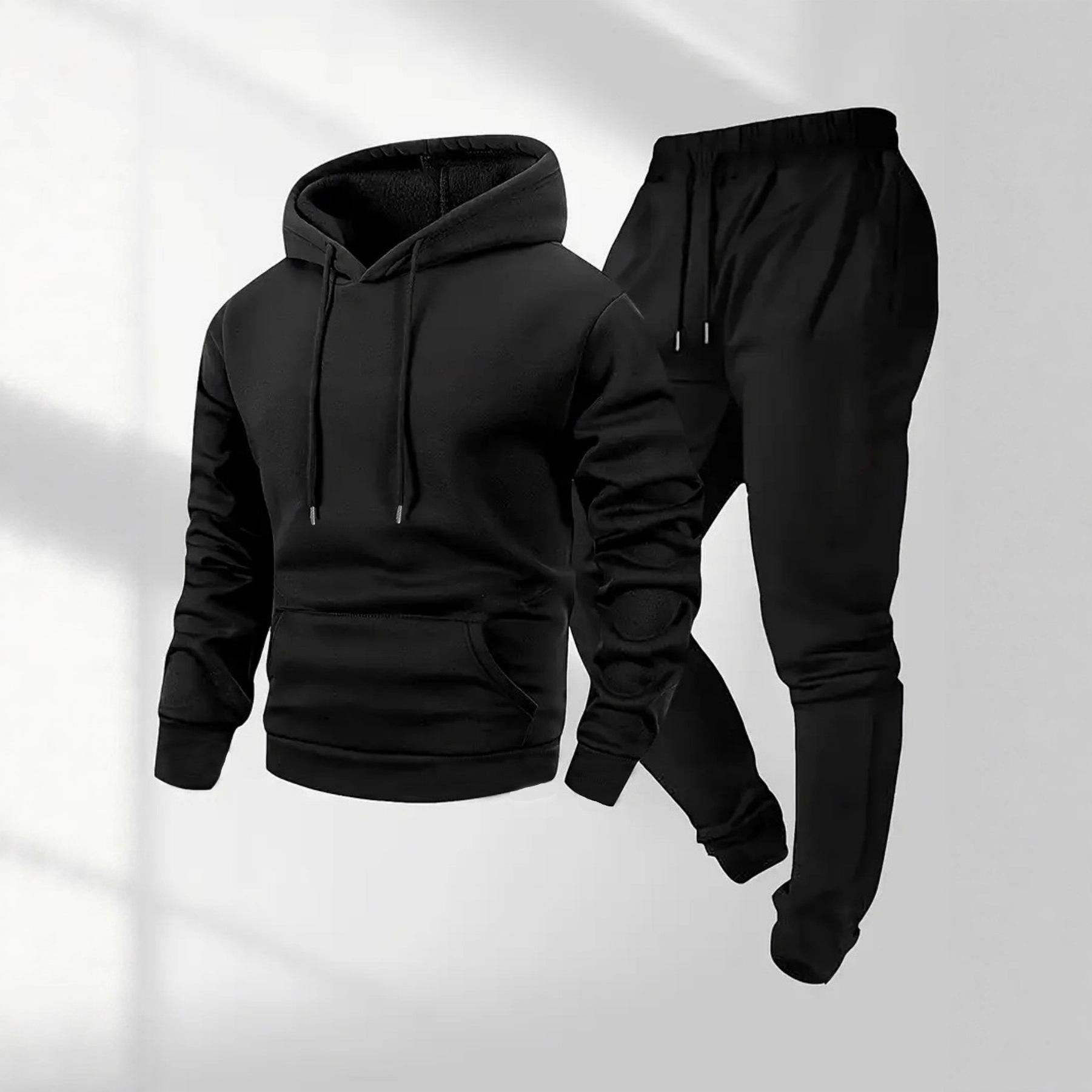 Men s European Size Festival Daily Versatile Hoodie Pants Set Casual Sports XXL чёрный
Men s European Size Festival Daily Versatile Hoodie Pants Set Casual Sports XXL чёрный