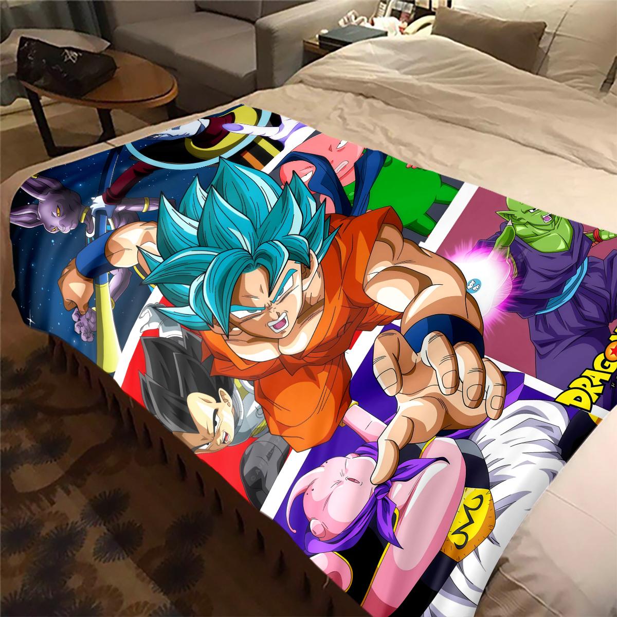 1PC Dragon Ball Z Print Flannel Blanket, High quality All Seasons, Home Decor, Warmth and Comfort, Perfect for Christmas Gifts 80cm x 120cm
1PC Dragon Ball Z Print Flannel Blanket, High quality All Seasons, Home Decor, Warmth and Comfort, Perfect for Christmas Gifts 80cm x 120cm