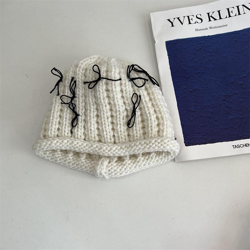 Сладкая и милая вязаная шапка, простая шапка из шерсти с бантом, женская осенне-зимняя теплая шапка-ведро для большого обхвата головы, зрительно уменьшающая лицо M(56-58cm) белый
Сладкая и милая вязаная шапка, простая шапка из шерсти с бантом, женская осенне-зимняя теплая шапка-ведро для большого обхвата головы, зрительно уменьшающая лицо M(56-58cm) белый