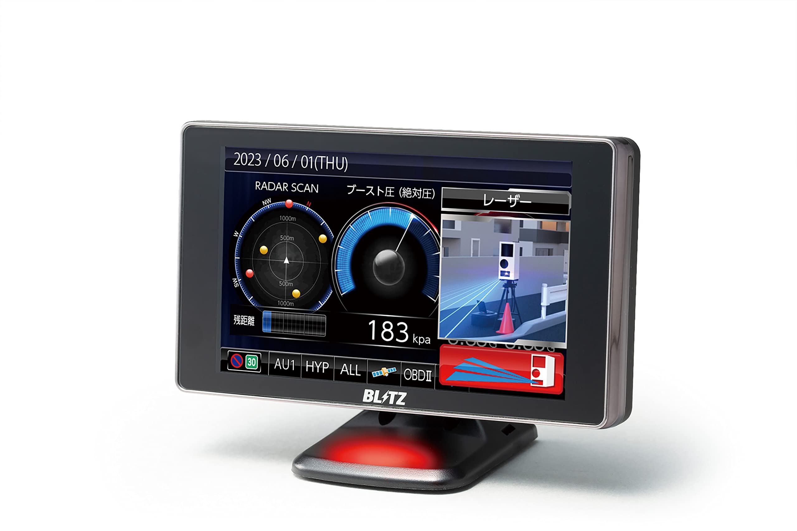 BLITZ TL402R Equipped with a newly developed Compatible with new laser light mobile speed camera LCD laser radar in GPS data body Black Touch-LASER чорний
BLITZ TL402R Equipped with a newly developed Compatible with new laser light mobile speed camera LCD laser radar in GPS data body Black Touch-LASER чорний