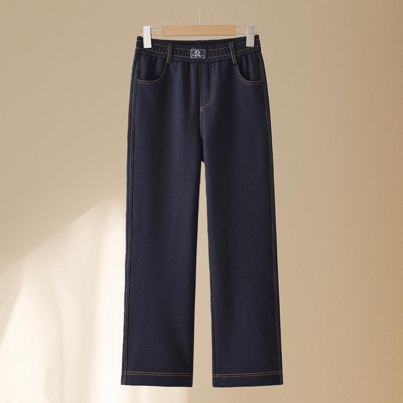 Women s Denim & Velvet Pants: Fleece-Lined Cotton Straight-Leg for Autumn/Winter. Ideal for Middle-Aged & Elderly. Casual Outdoor Wear. 4XL
Women s Denim & Velvet Pants: Fleece-Lined Cotton Straight-Leg for Autumn/Winter. Ideal for Middle-Aged & Elderly. Casual Outdoor Wear. 4XL
