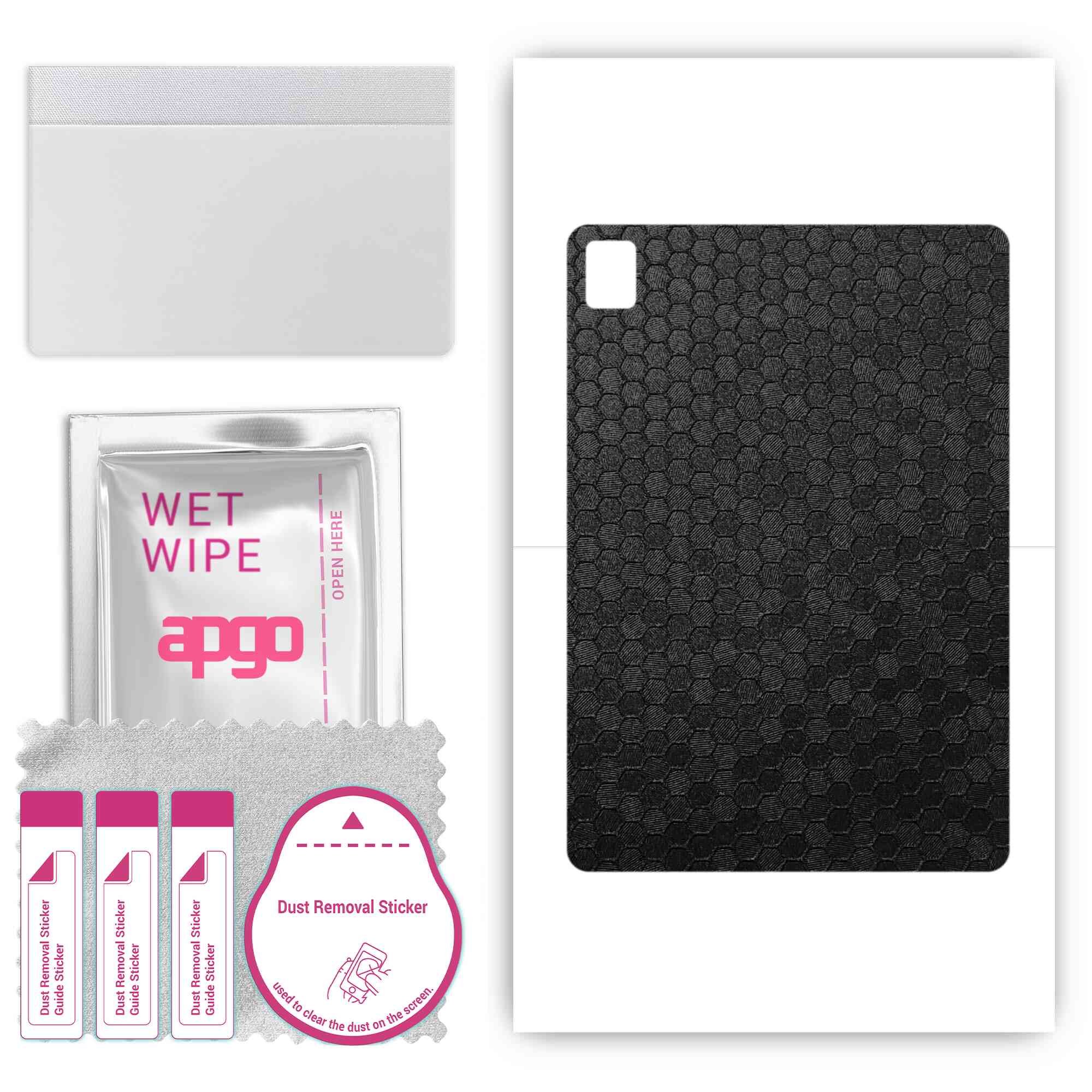apgo skin sticker film foil vinyl for the BACK compatible with Teclast T40s, scratch-resistant, easy to install - Black Honeycomb
apgo skin sticker film foil vinyl for the BACK compatible with Teclast T40s, scratch-resistant, easy to install - Black Honeycomb