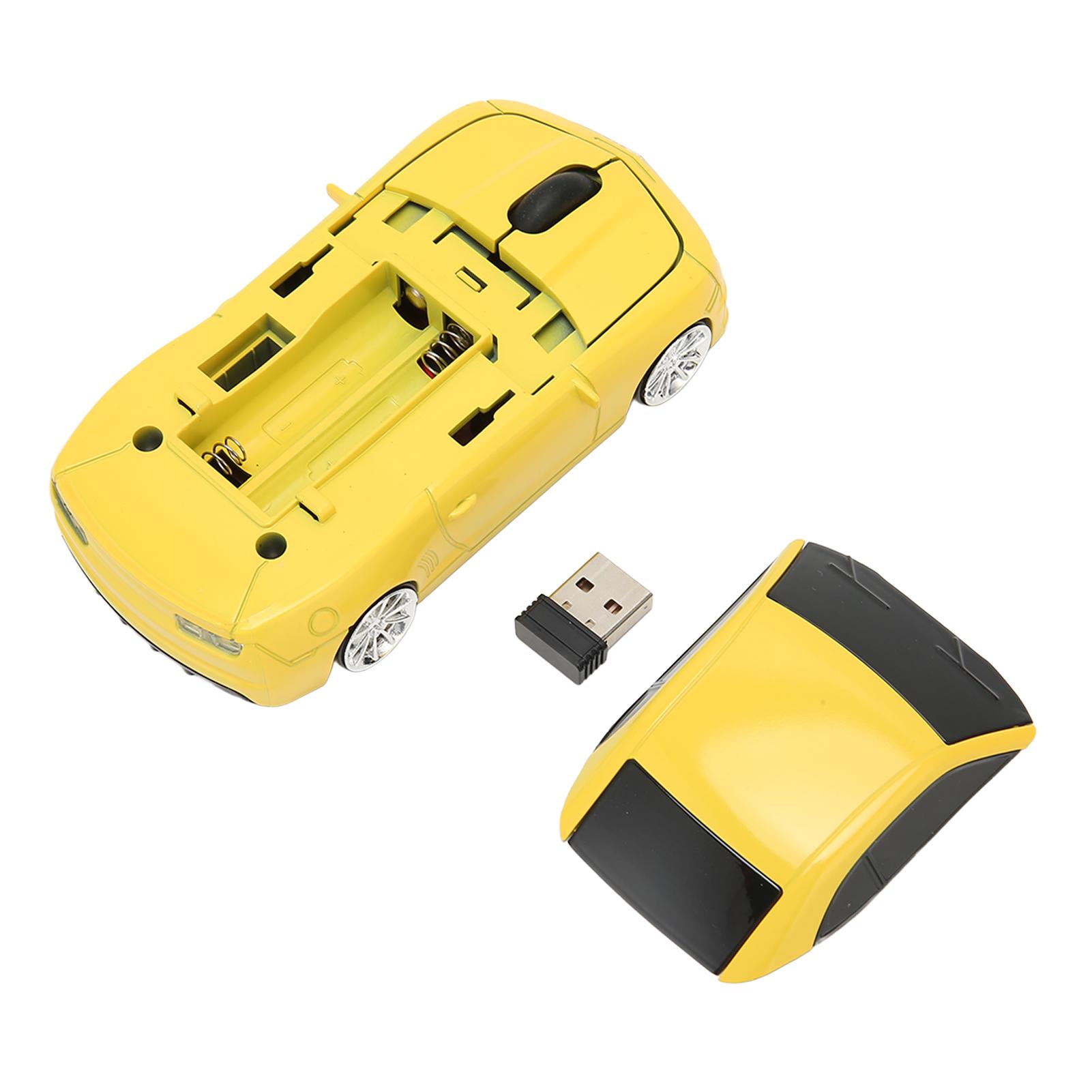 Race Car Wireless Mouse Sports Car Computer Mouse 2.4 GHz LED Light 1600 DPI Optical Sensor for OS жовтий
Race Car Wireless Mouse Sports Car Computer Mouse 2.4 GHz LED Light 1600 DPI Optical Sensor for OS жовтий