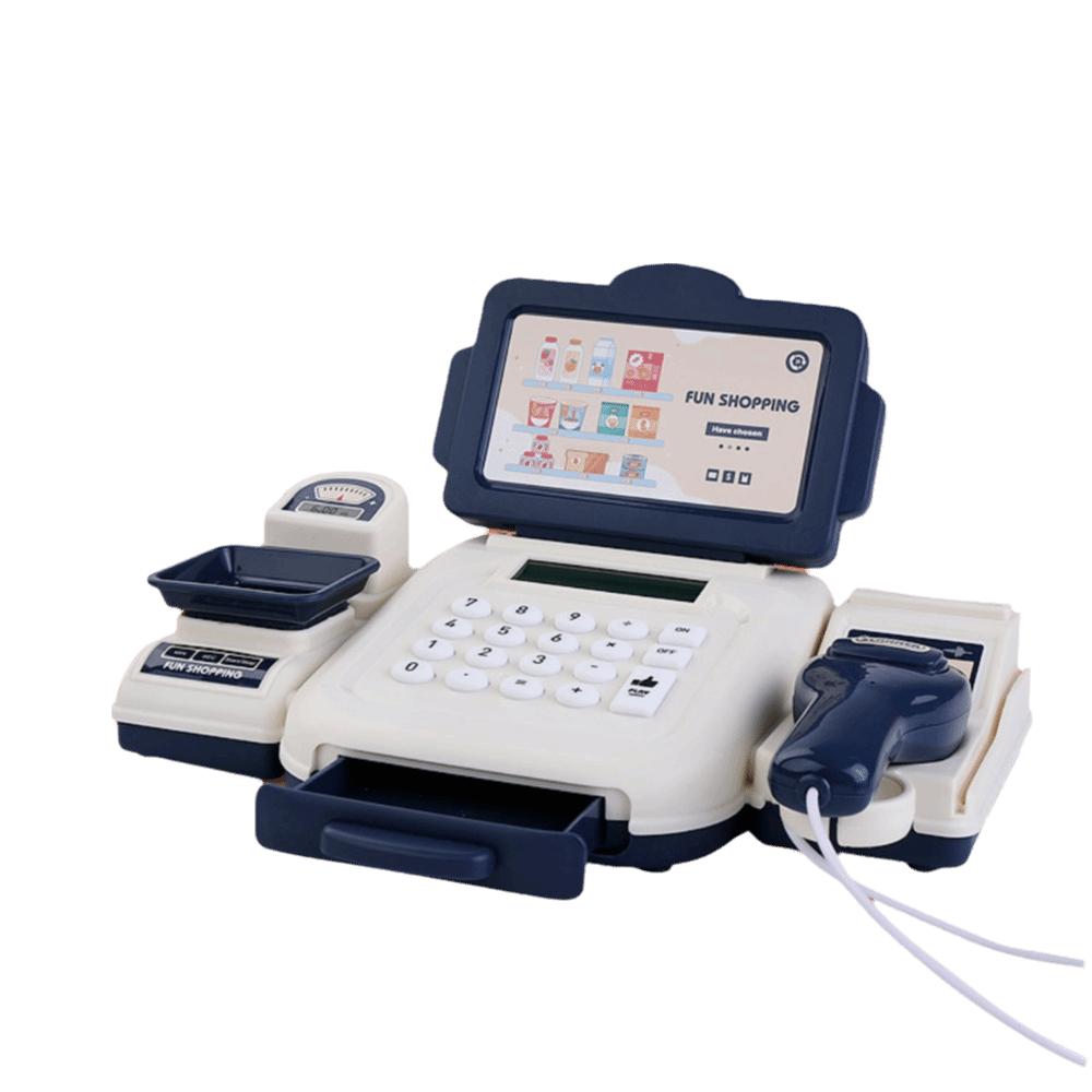 Puzzle Simulation Supermarket Cash Register Multi-Function Educational Toys Children Play синий
Puzzle Simulation Supermarket Cash Register Multi-Function Educational Toys Children Play синий