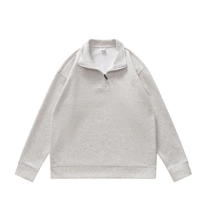 Women s Minimalist Half-Zip Polo Collar Sweatshirt - Autumn/Winter, Creative Print, Loose Fit, Long-Sleeved, American Style Extra Large
Women s Minimalist Half-Zip Polo Collar Sweatshirt - Autumn/Winter, Creative Print, Loose Fit, Long-Sleeved, American Style Extra Large