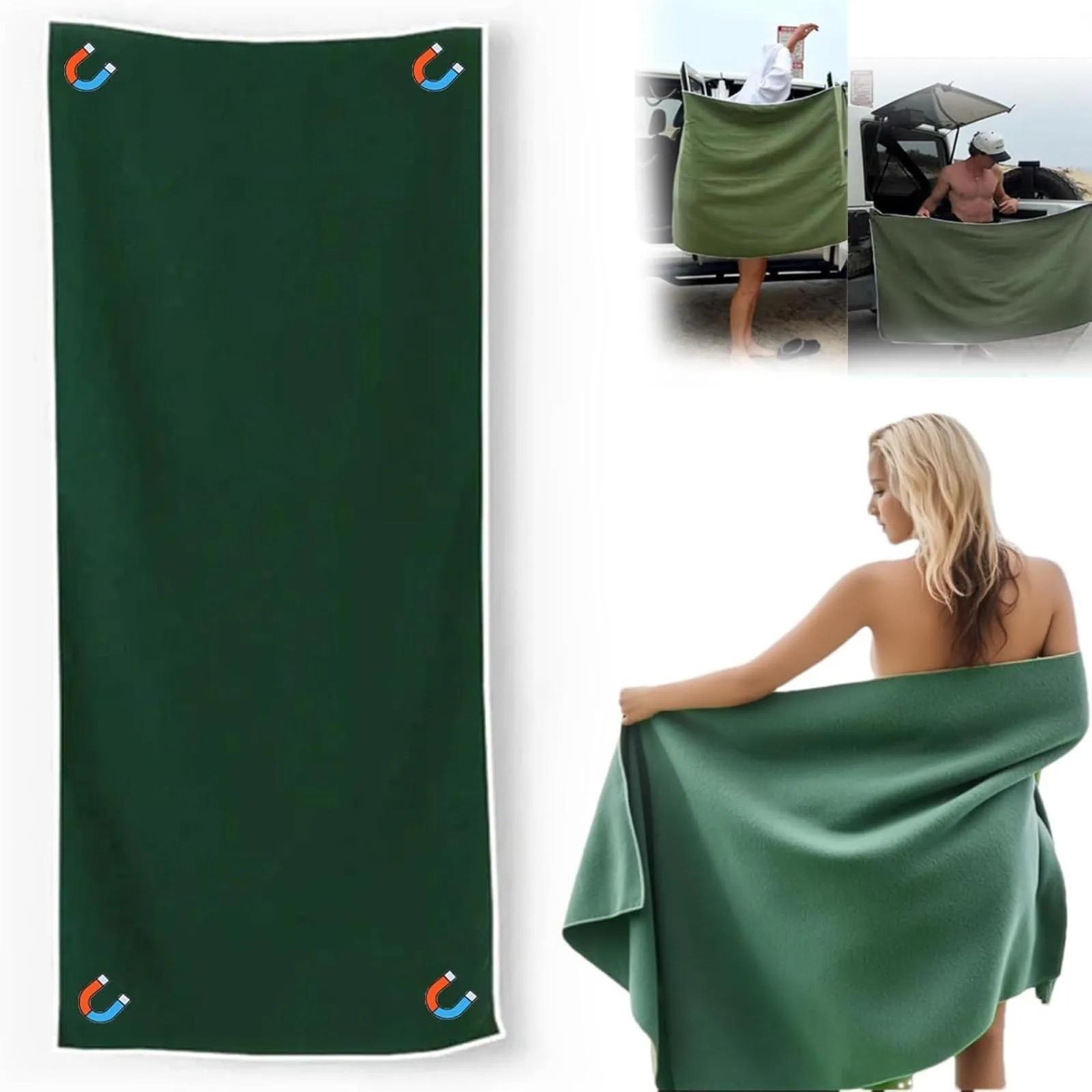 Microfiber Beach Towel 76x190cm - Quick Dry Sand Resistant with Magnetic Closure, Lightweight for Travel/Pool/Home 2026 76x190cm армия зеленый
Microfiber Beach Towel 76x190cm - Quick Dry Sand Resistant with Magnetic Closure, Lightweight for Travel/Pool/Home 2026 76x190cm армия зеленый