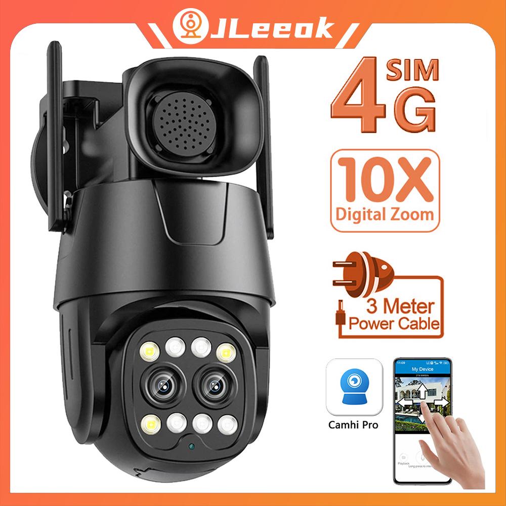 Jleeok Outdoor 2K 4MP 4G Wireless Rj45 WIFI AI Human Motion Tracking Securtiy IP Camera Full Color Night Vision PTZ Waterproof ONVIF CCTV
Jleeok Outdoor 2K 4MP 4G Wireless Rj45 WIFI AI Human Motion Tracking Securtiy IP Camera Full Color Night Vision PTZ Waterproof ONVIF CCTV