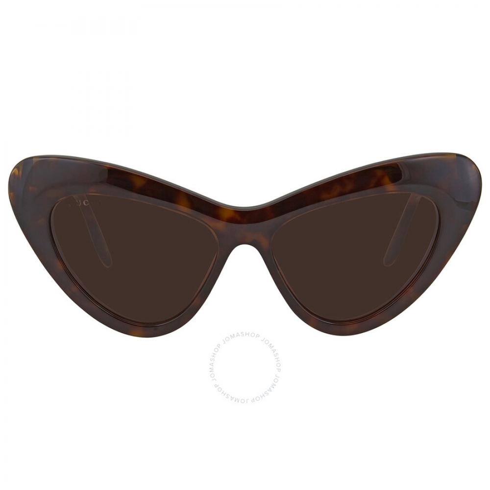 Gucci Brown Cat Eye Ladies Sunglasses GG0895S 002 54
Gucci Brown Cat Eye Ladies Sunglasses GG0895S 002 54