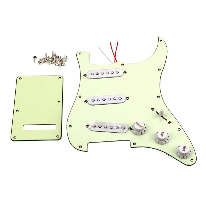 11 Holes Guitar Pickups AntiScratch Plate Protective Prewired loaded Pickguards Electric Guitar Replacement Parts 1
11 Holes Guitar Pickups AntiScratch Plate Protective Prewired loaded Pickguards Electric Guitar Replacement Parts 1