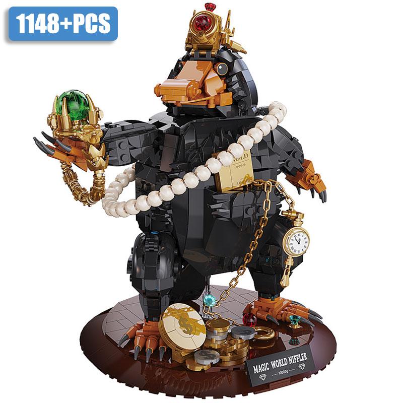 MOC Magic World 1148pcs Niffler Harry Model Building Blocks Set Magical Animal Niffler Figures Bricks Toys For Children Gifts
MOC Magic World 1148pcs Niffler Harry Model Building Blocks Set Magical Animal Niffler Figures Bricks Toys For Children Gifts