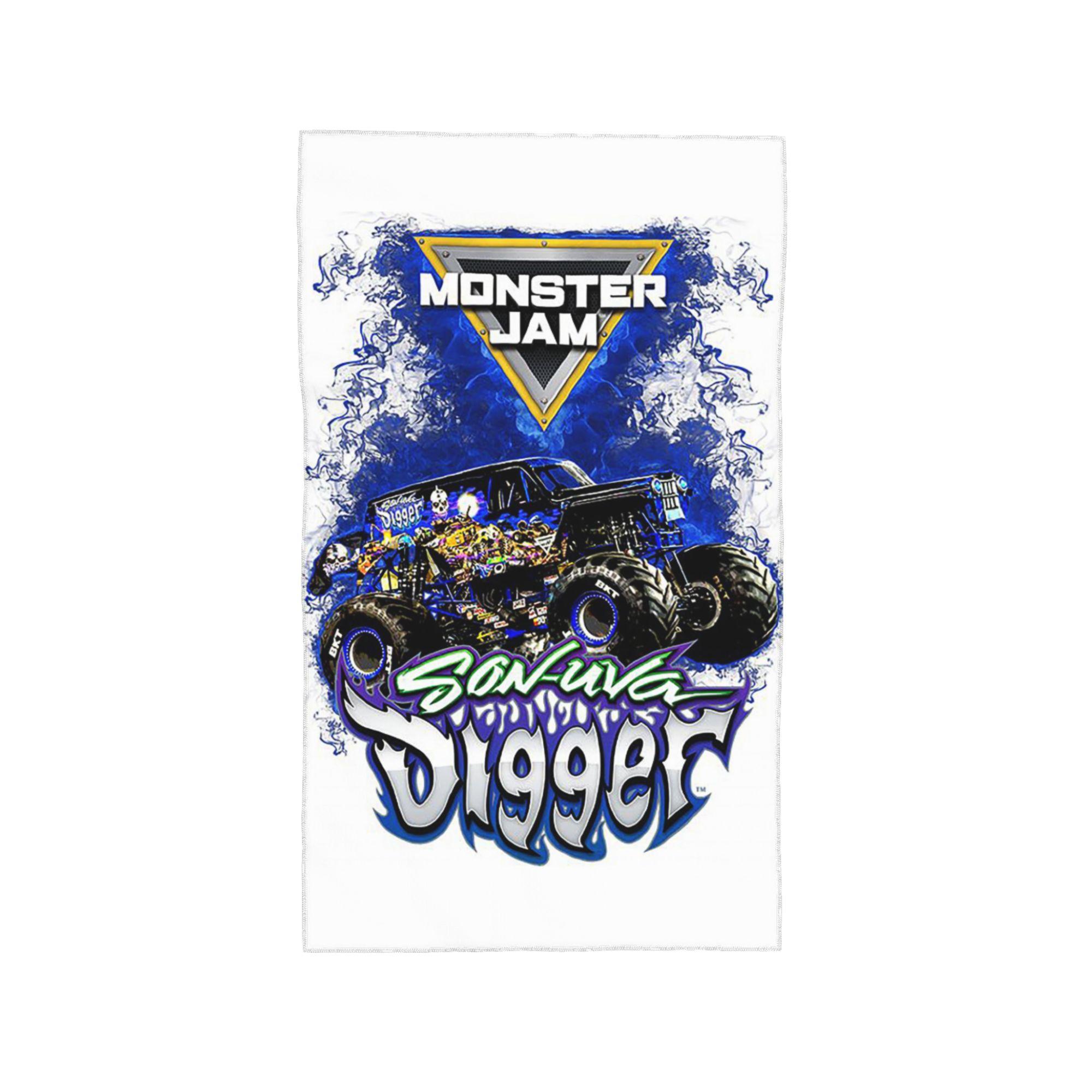 Классический узор грузовика Monster Jam Мягкое лицевое полотенце Быстросохнущее для бассейна Ванной Хлопковые полотенца Дышащие W40*H60(CM)
Классический узор грузовика Monster Jam Мягкое лицевое полотенце Быстросохнущее для бассейна Ванной Хлопковые полотенца Дышащие W40*H60(CM)