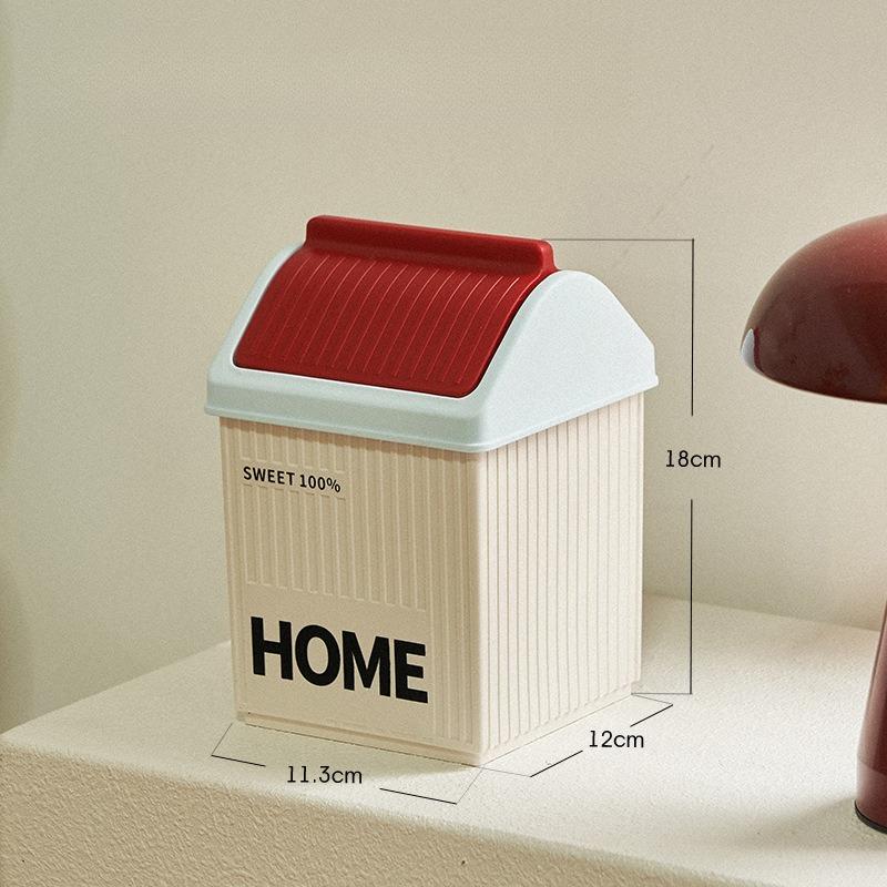 Desktop Trash Can Home Office Bathroom Wash Table Mini Paper Basket Dormitory High Value Trash Can
Desktop Trash Can Home Office Bathroom Wash Table Mini Paper Basket Dormitory High Value Trash Can