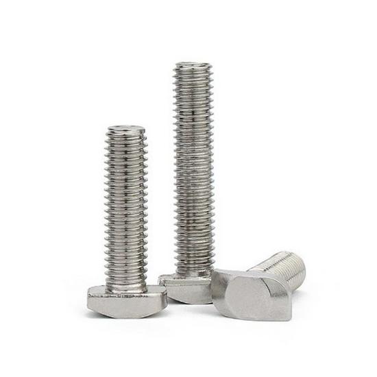 Gold 304 Stainless Steel Square Slot T-Head Bolt for Aluminum Profile Accessories (13.5/14.5 Head Type) 14.5 Type M8*16
Gold 304 Stainless Steel Square Slot T-Head Bolt for Aluminum Profile Accessories (13.5/14.5 Head Type) 14.5 Type M8*16