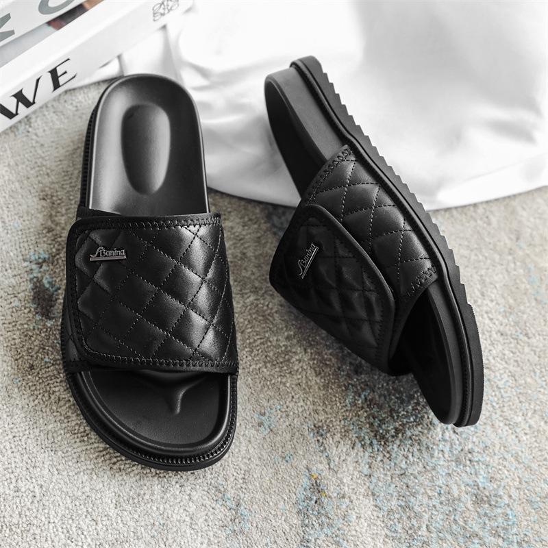 3036 men s one-word slippers indoor home summer outer wear non-slip sandals new Velcro one pedal 44 - Male Size
3036 men s one-word slippers indoor home summer outer wear non-slip sandals new Velcro one pedal 44 - Male Size