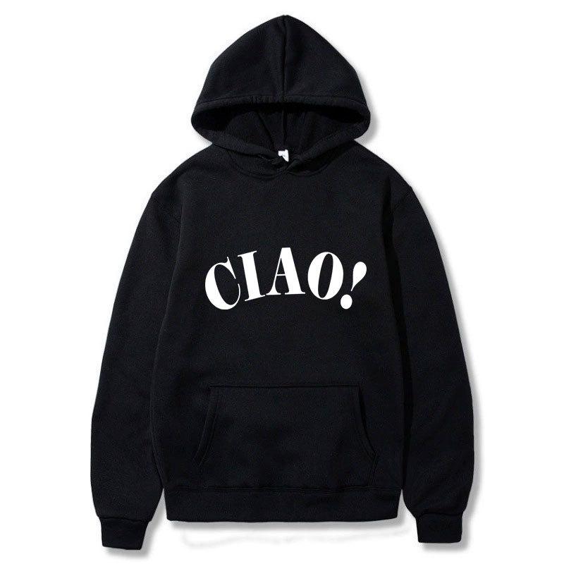 Autumn Winter ciao Letter Logo Print Saint Hoodie Hooded Men Women Couple Casual Gray Black Oversized Pullovers S
Autumn Winter ciao Letter Logo Print Saint Hoodie Hooded Men Women Couple Casual Gray Black Oversized Pullovers S