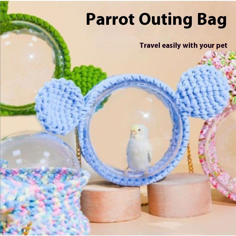 Transparent Handcrafted Bird Carrier Bag Warm Winter Parrot Crossbody Shoulder Bag for Cockatiel Hamster 4XL синий
Transparent Handcrafted Bird Carrier Bag Warm Winter Parrot Crossbody Shoulder Bag for Cockatiel Hamster 4XL синий