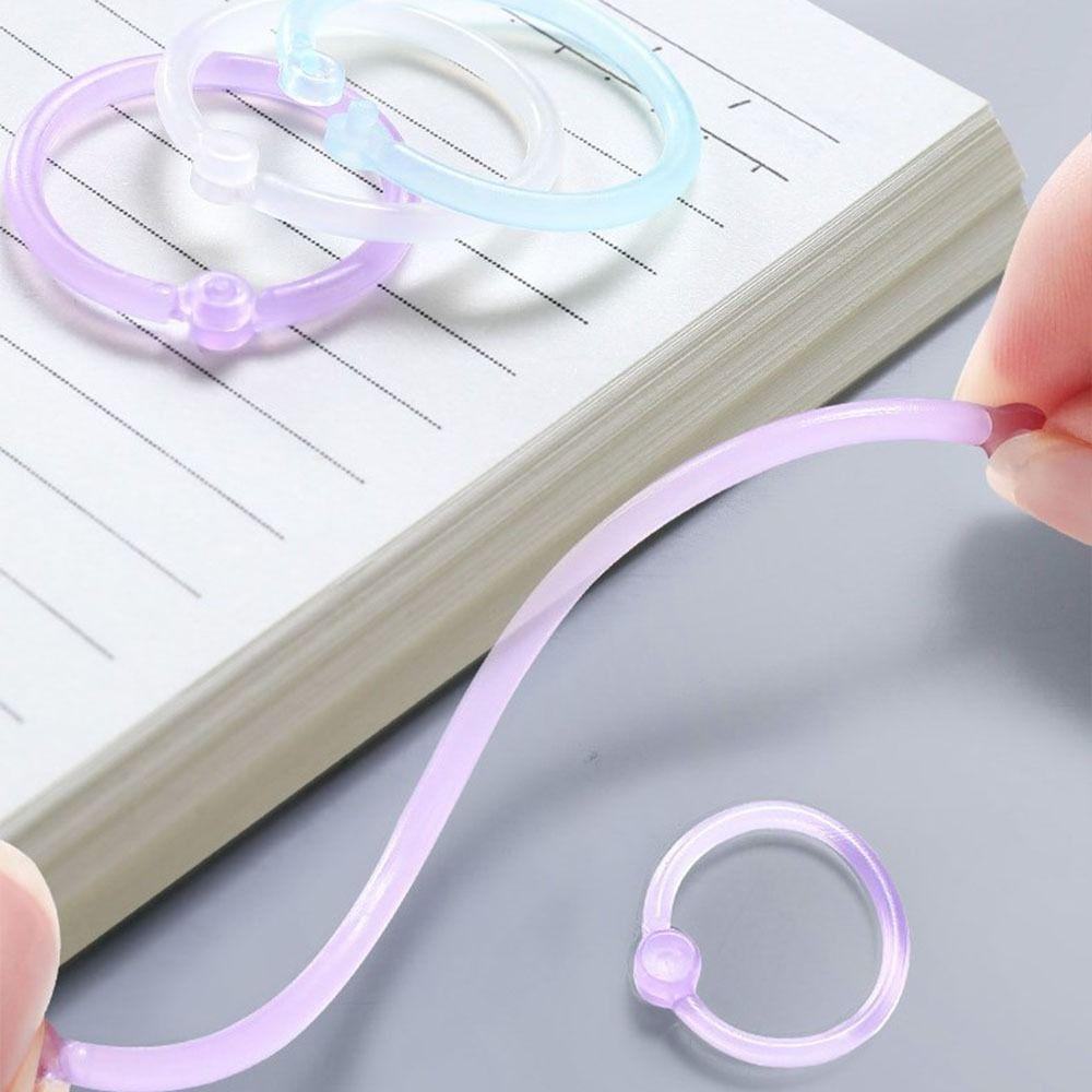 Diary Binding Supplies Albums Circle Ring Paper Binder Ring DIY Binder Ring Loose Leaf Ring 20mm-white 15pcs/box
Diary Binding Supplies Albums Circle Ring Paper Binder Ring DIY Binder Ring Loose Leaf Ring 20mm-white 15pcs/box