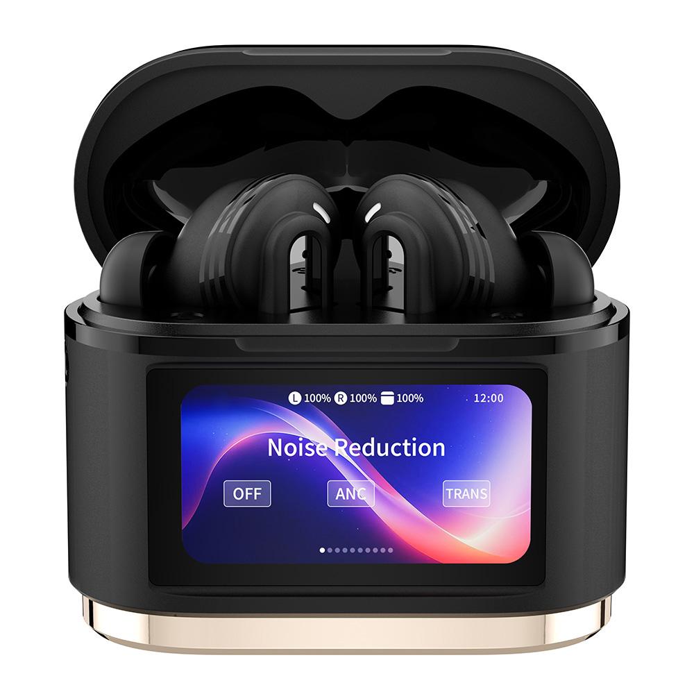 BD2 Smart Digital Display Touch Screen Wireless Bluetooth-compatible Headset ANC+ENC Noise Cancelling Tarnish
BD2 Smart Digital Display Touch Screen Wireless Bluetooth-compatible Headset ANC+ENC Noise Cancelling Tarnish