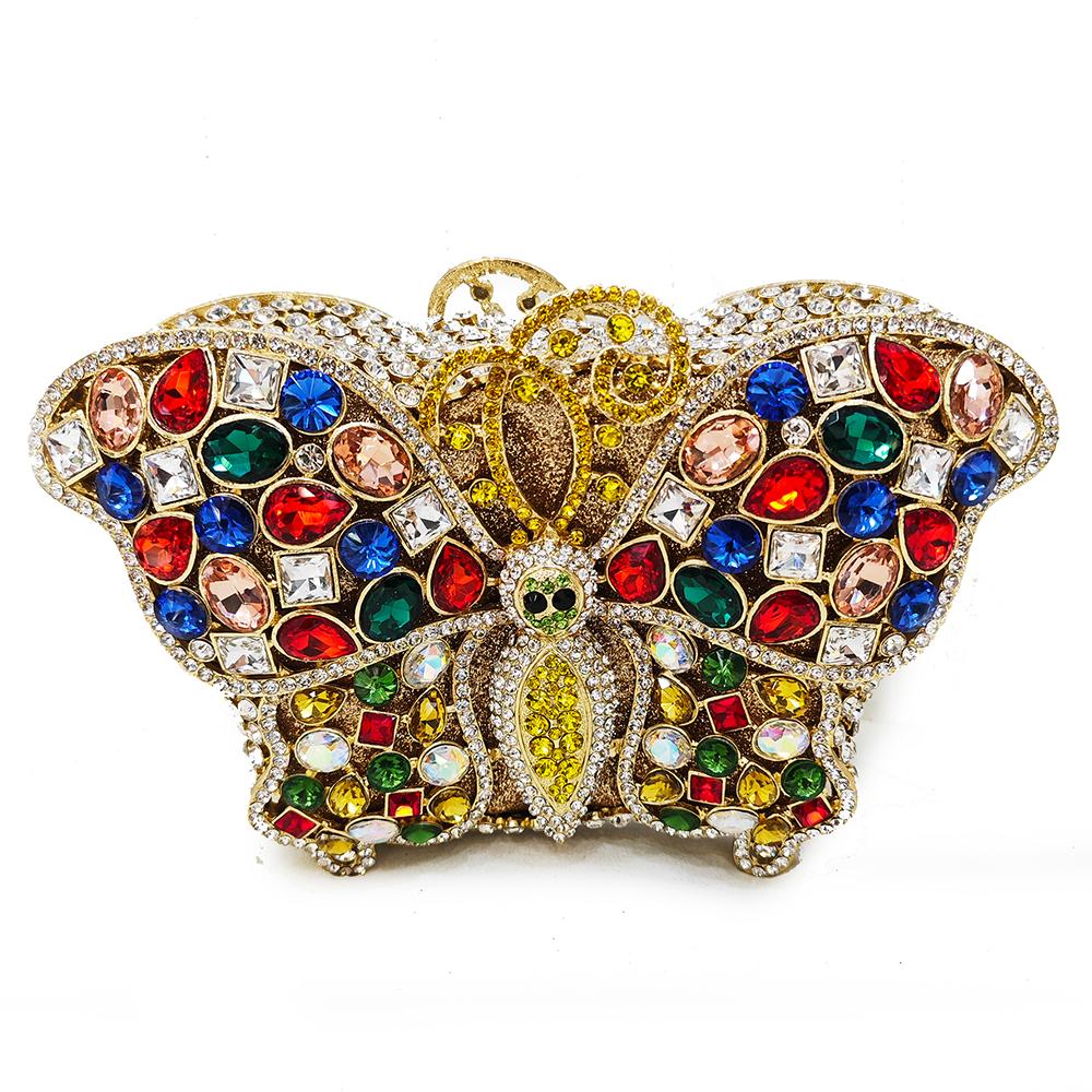 White Rhinestone Evening Butterfly Bag Blue/Green Crystal Wedding Party Clutches Bridal Prom Diamond Purses Cocktail Handbags 18cmX10cmX6cm
White Rhinestone Evening Butterfly Bag Blue/Green Crystal Wedding Party Clutches Bridal Prom Diamond Purses Cocktail Handbags 18cmX10cmX6cm