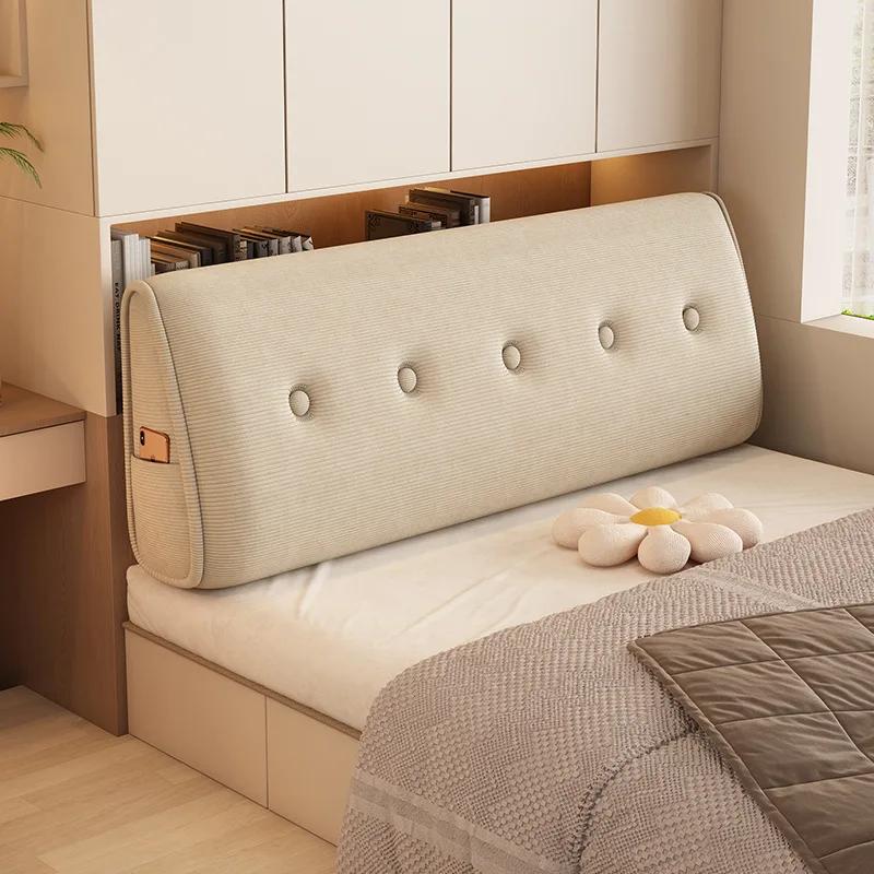 Headboard Cushion Triangular Long Pillow with Filler Reading Large Backrest Support Wedge Bed Daybed Comfort Rest Waist Pillow 60x50x20cm світлого кольору хакі
Headboard Cushion Triangular Long Pillow with Filler Reading Large Backrest Support Wedge Bed Daybed Comfort Rest Waist Pillow 60x50x20cm світлого кольору хакі