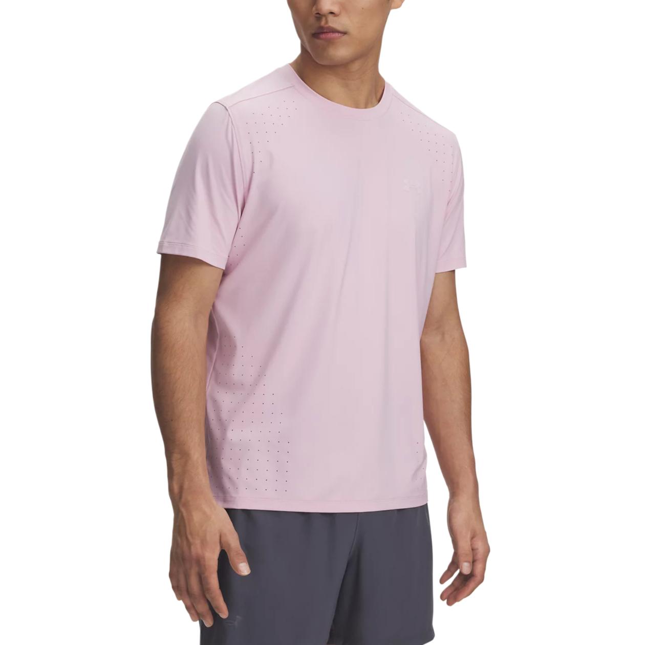 Under Armour Launch Elite Iso-Chill Solid Breathable Comfortable Soft Skin-Friendly Fashion Short Sleeve T-Shirt Men Tops Pink 1389802-647 3XL
Under Armour Launch Elite Iso-Chill Solid Breathable Comfortable Soft Skin-Friendly Fashion Short Sleeve T-Shirt Men Tops Pink 1389802-647 3XL