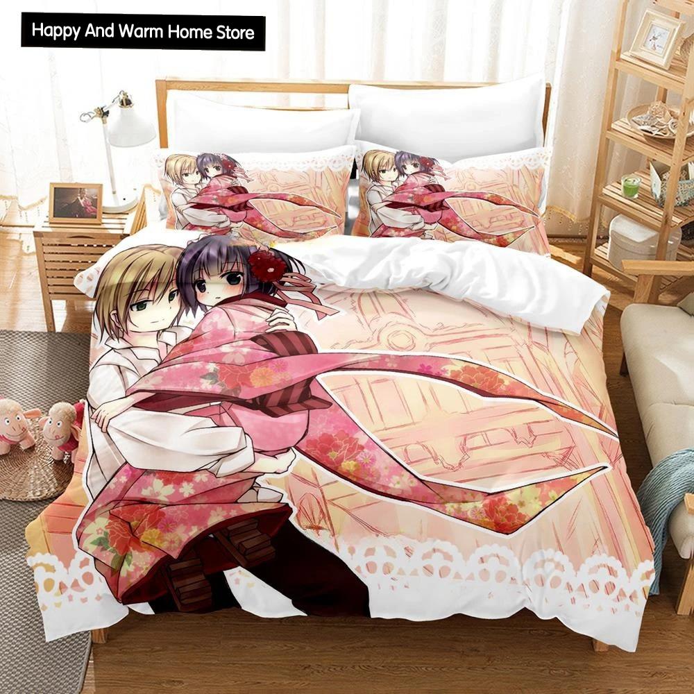 Comforter 3D Anime Croise In A Foreign Labyrinth Bedding Set Single Twin Full Queen King Size Bed Set Adult Boys Bedroom s Comforter (quilt)-EU Single(135*200cm)3pcs
Comforter 3D Anime Croise In A Foreign Labyrinth Bedding Set Single Twin Full Queen King Size Bed Set Adult Boys Bedroom s Comforter (quilt)-EU Single(135*200cm)3pcs