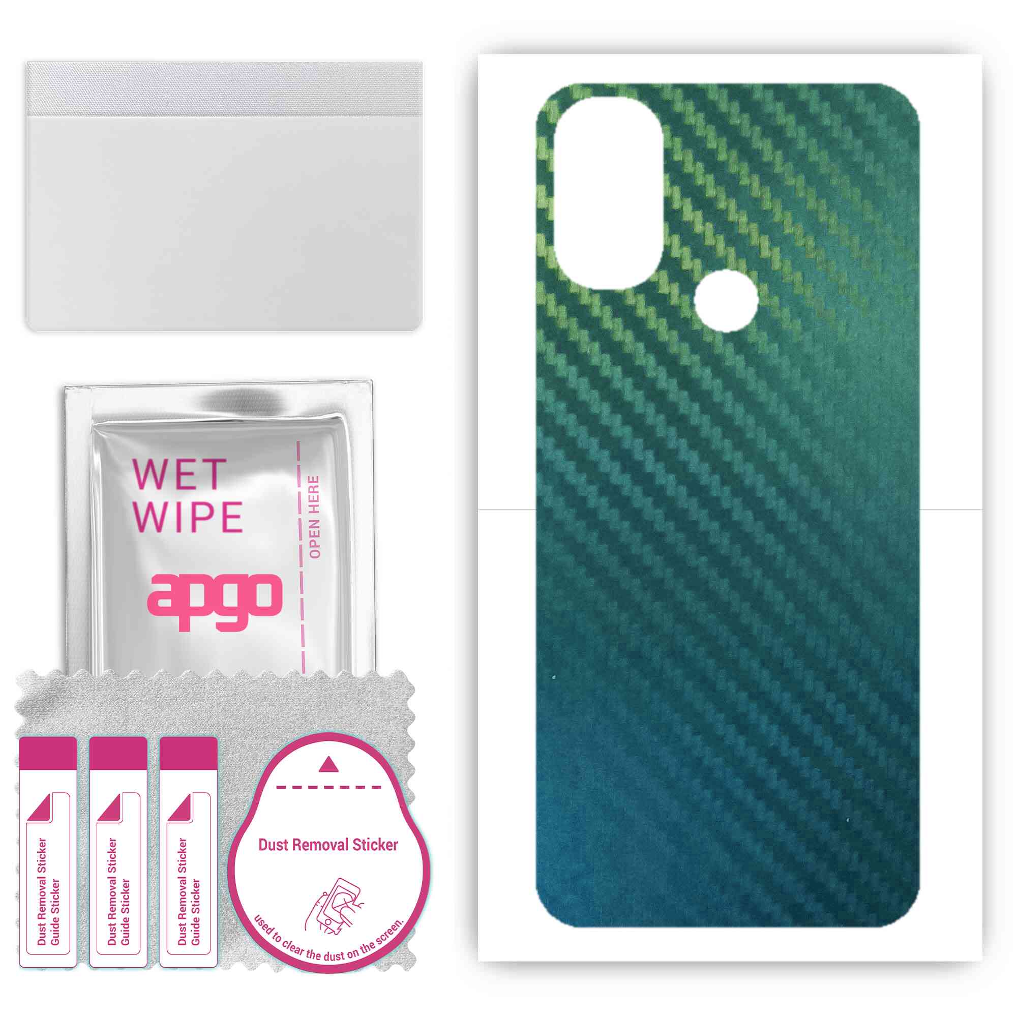 apgo Захисна наклейка для задньої панелі, сумісна з Motorola Moto E40, Wrap Film, Foil, Vinyl - Pattern Carbon Chameleon CAKA1
apgo Захисна наклейка для задньої панелі, сумісна з Motorola Moto E40, Wrap Film, Foil, Vinyl - Pattern Carbon Chameleon CAKA1