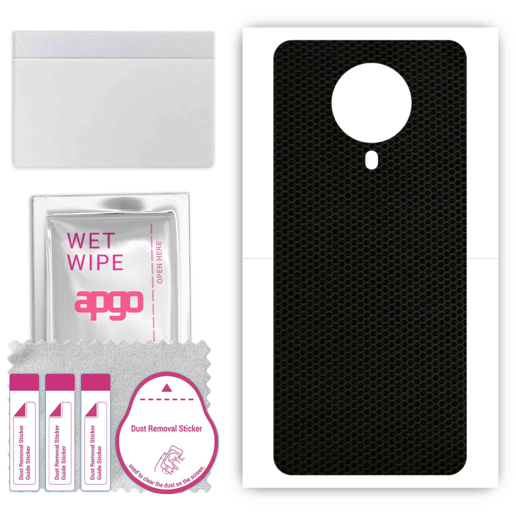 apgo Protective Skin Sticker for the back compatible with Vivo G1, Wrap Film, Foil, Vinyl - Pattern Matrix
apgo Protective Skin Sticker for the back compatible with Vivo G1, Wrap Film, Foil, Vinyl - Pattern Matrix