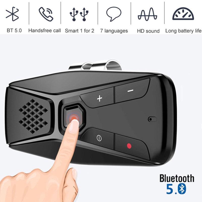 Громкая связь Bluetooth 5.0 Автомобильный комплект Беспроводной динамик Auto Sun Visor MP3-плеер Поддержка Siri
Громкая связь Bluetooth 5.0 Автомобильный комплект Беспроводной динамик Auto Sun Visor MP3-плеер Поддержка Siri