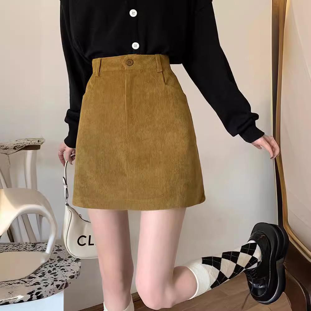 Women s Slimming High Waist Corduroy Bodycon A-line Skirt - Short Coffee, Petite 145 - 2025 Autumn Winter Collection S
Women s Slimming High Waist Corduroy Bodycon A-line Skirt - Short Coffee, Petite 145 - 2025 Autumn Winter Collection S