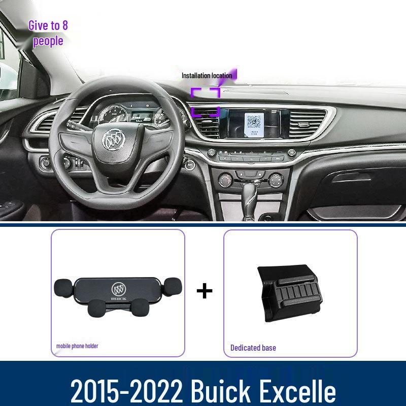 Gravity Phone Mount for Buick Excelle (2010-2022) - Air Vent Clip Special
Gravity Phone Mount for Buick Excelle (2010-2022) - Air Vent Clip Special
