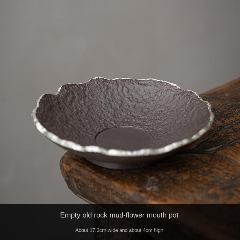 Empty Zhai Old Rock Clay Pot Bearing Silver Gilded Ceramic Bamboo Tea Tray Water Drop Container Kung Fu Tea Set Serving Tray
Empty Zhai Old Rock Clay Pot Bearing Silver Gilded Ceramic Bamboo Tea Tray Water Drop Container Kung Fu Tea Set Serving Tray