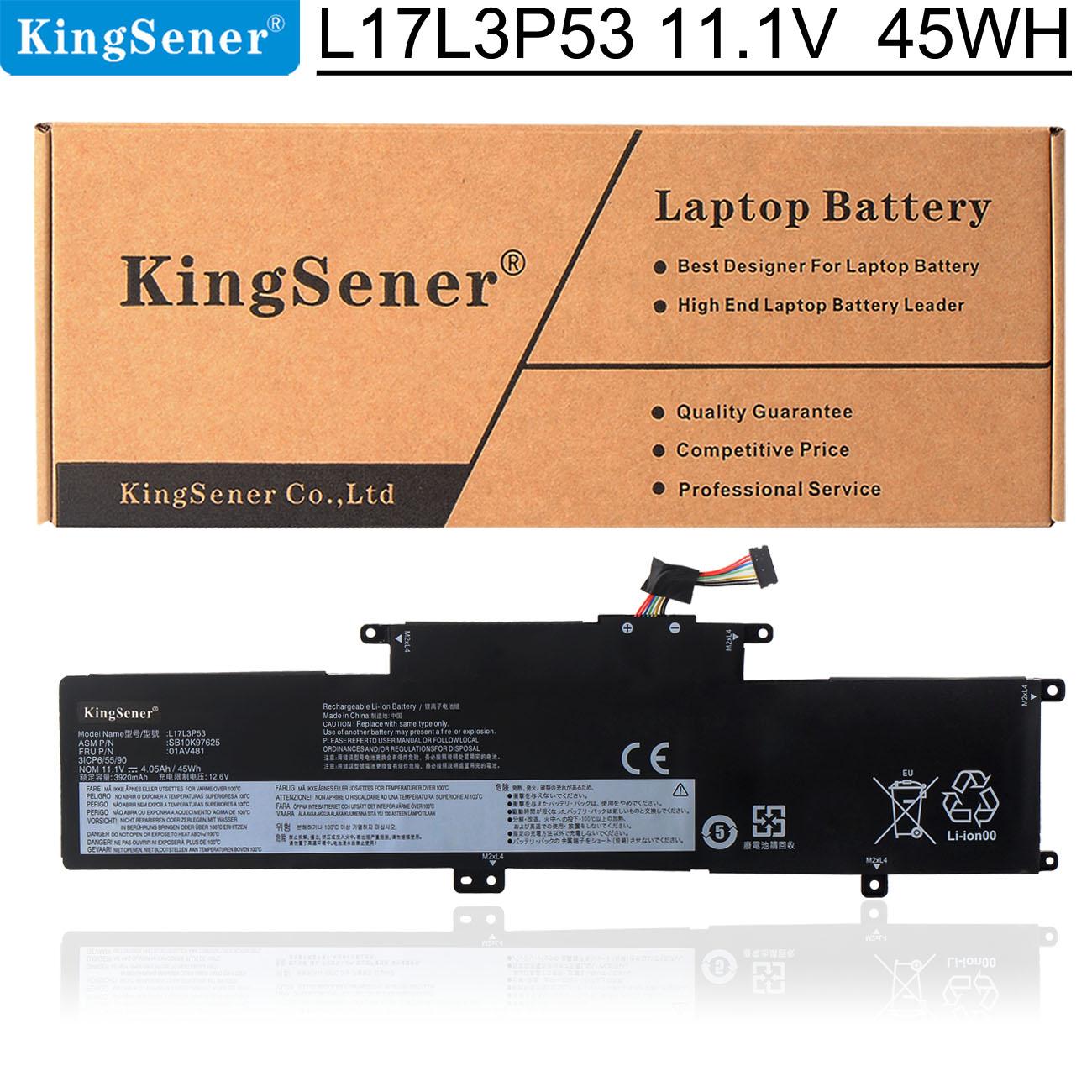 Kingsener L17L3P53 аккумулятор для ноутбука Lenovo ThinkPad L380 Yoga L390 Yoga Serie Notebook L17M3P55 01AV482 SB10K97626
Kingsener L17L3P53 аккумулятор для ноутбука Lenovo ThinkPad L380 Yoga L390 Yoga Serie Notebook L17M3P55 01AV482 SB10K97626