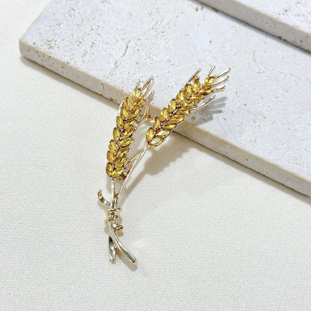 Изысканная брошь с кристаллами в виде колоса пшеницы, модный простой костюм, пальто, одежда, корсажная булавка с аксессуарами
Изысканная брошь с кристаллами в виде колоса пшеницы, модный простой костюм, пальто, одежда, корсажная булавка с аксессуарами