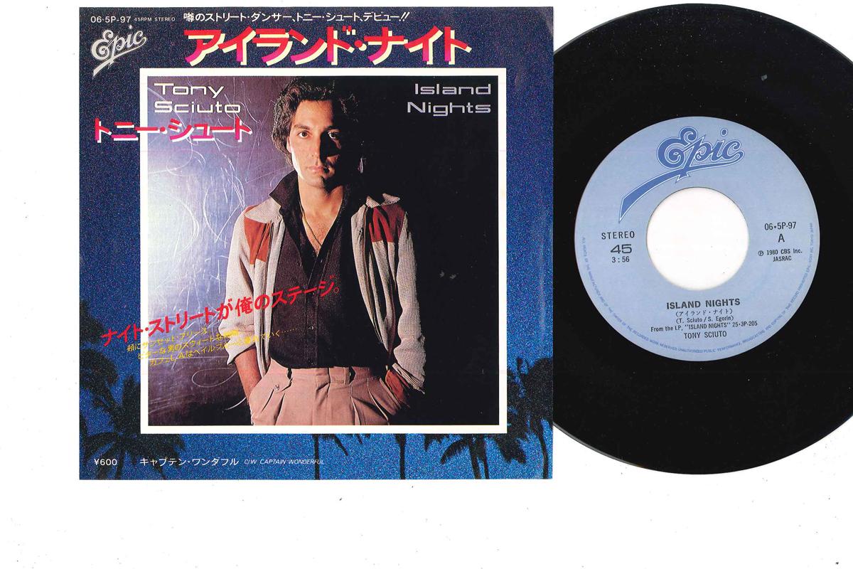 7inch Record TONY SCIUTO - Island Nights / Captain Wonderful 065P97 EPIC 1980 Japan Pop Used
7inch Record TONY SCIUTO - Island Nights / Captain Wonderful 065P97 EPIC 1980 Japan Pop Used