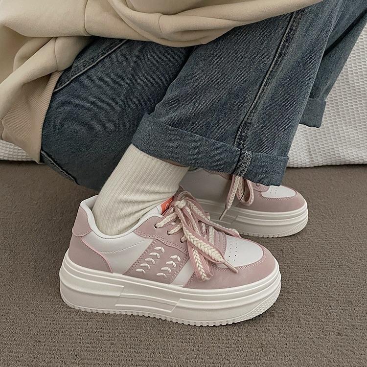 Весенне-осенние новые повседневные универсальные спортивные кеды, модные белые кроссовки 35 розовый
Весенне-осенние новые повседневные универсальные спортивные кеды, модные белые кроссовки 35 розовый