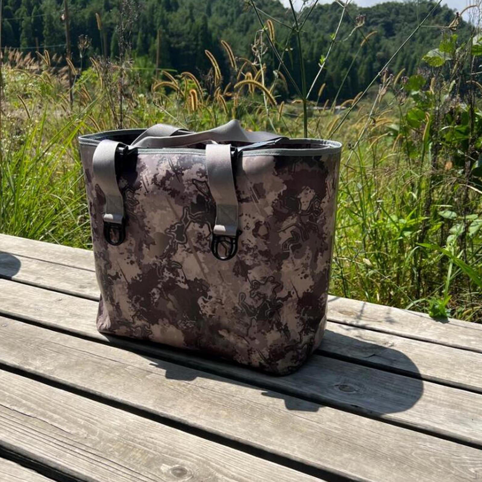 Picnic Bag Collapsible Duffel Handbag with Lid Carry Box Package Basket for Backpacking S коричневий
Picnic Bag Collapsible Duffel Handbag with Lid Carry Box Package Basket for Backpacking S коричневий