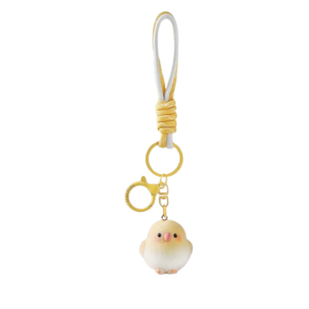 Hanging String Flocked Bird Pendant Keychain Knitted Hand Rope Cute Plush Pendant Bag Charm жовтий
Hanging String Flocked Bird Pendant Keychain Knitted Hand Rope Cute Plush Pendant Bag Charm жовтий