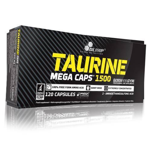 Таурин Капсулы, Taurine Mega Caps, Olimp Nutrition (27283013) 120caps 
Таурин Капсулы, Taurine Mega Caps, Olimp Nutrition (27283013) 120caps