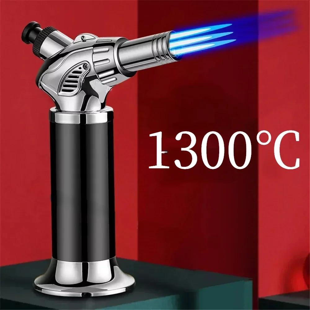 3-Fire Jet Flame кухонный металлический пистолет 1300 ° C сварочная горелка ветрозащитная кулинария барбекю надувной бутановый газовый зажигалка для сигар на открытом воздухе 2024
3-Fire Jet Flame кухонный металлический пистолет 1300 ° C сварочная горелка ветрозащитная кулинария барбекю надувной бутановый газовый зажигалка для сигар на открытом воздухе 2024