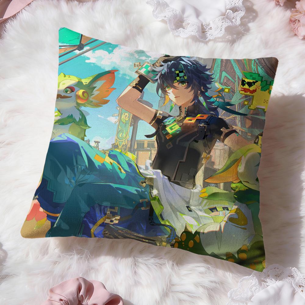 Genshin Impact Kinich Cushion Cover Premium Comfort Reversible Pillow Cove -Two in One Design for Any Room & Car Interior 30cmx30cm
Genshin Impact Kinich Cushion Cover Premium Comfort Reversible Pillow Cove -Two in One Design for Any Room & Car Interior 30cmx30cm