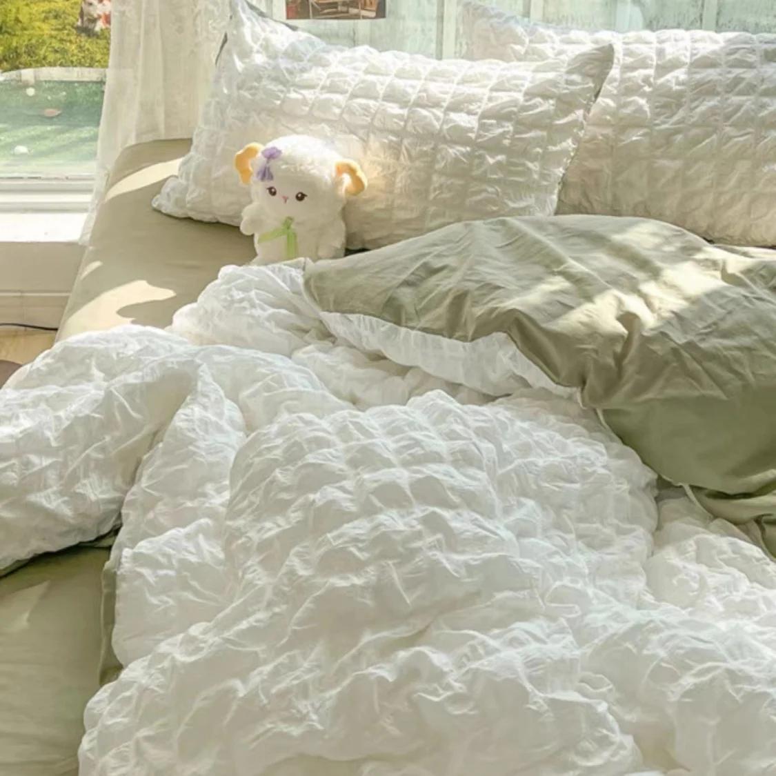 Комплект постельного белья Princess French Style Wash Cotton Solid Color Seersucker Summer Soft 2024New Комплект постельного белья Комплект одеяла 150 x 200 4pcs
Комплект постельного белья Princess French Style Wash Cotton Solid Color Seersucker Summer Soft 2024New Комплект постельного белья Комплект одеяла 150 x 200 4pcs