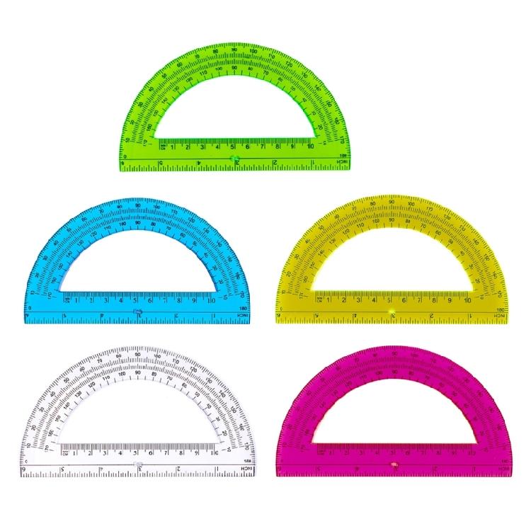 180 Degrees Math Protractors for Kids Students School Geometry Drafting 1
180 Degrees Math Protractors for Kids Students School Geometry Drafting 1